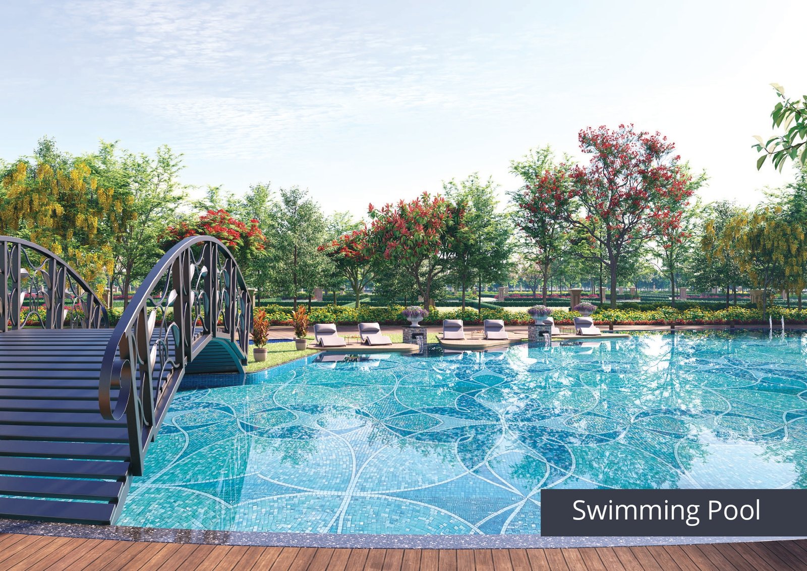 Grand Clubhouse and Infinity Pool
